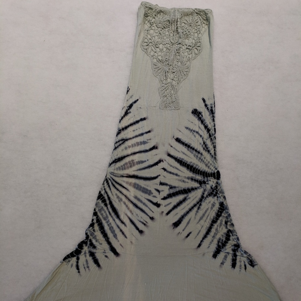 Hot Miami Styles Strapless Maxi Dress - S